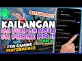 Settings na dapat maturn on mo sa phone mo for gaming performance ng phone mo part 2