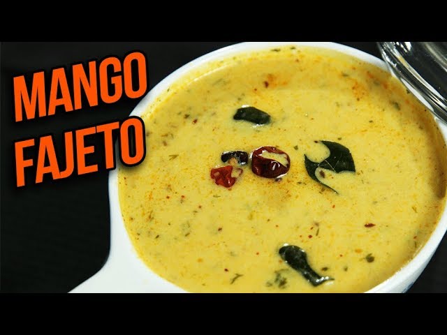 Mango Fajeto Recipe - Mango Kadhi - Mango Curry - Summer Special Mango Recipe - Ruchi Bharani | Rajshri Food