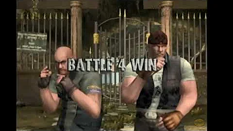 Seth & Booma Tag Team Challenge (Urban Reign PS2)