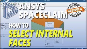 Ansys Spaceclaim How To Select Internal Face