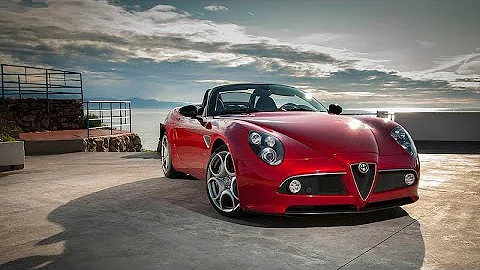 Why The ALFA ROMEO 8C SPIDER ROADSTER Supercar Is Illegal In The US? / Hypercar