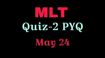MLT Quiz-2 PYQ | May 24 | Machine Learning Techniques Past Year Questions - Solved & Explained|#iitm