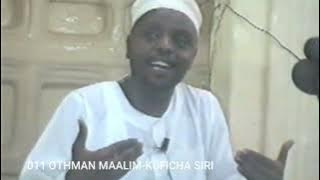 011 1 OTHMAN MAALIM - KUFICHA SIRI