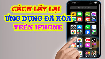 Cách lấy lại ứng dụng đã xóa trên Iphone chỉ vài bước