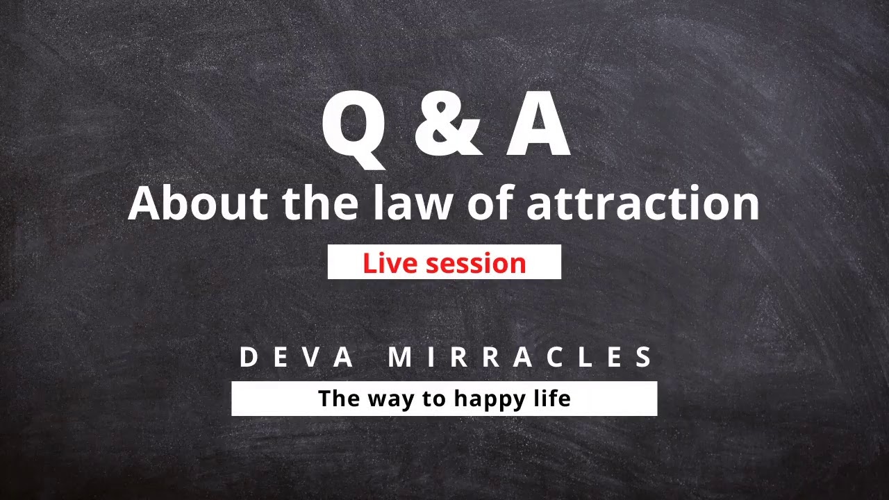 Aug 7,2020 | The law of attraction in Tamil | Deva Mirracles