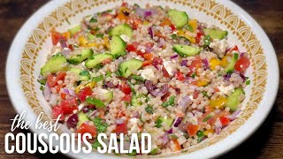 The Best Couscous Salad Pearl Couscous Salad Eats With Gasia