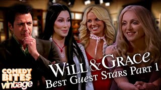 Best Will & Grace Guest Stars Part 1 (Parker Posey, Britney Spears, Cher) | Comedy Bites Vintage