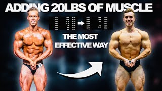 THE PERFECT BULK / HOW TO ADD 20LBS OF MUSCLE NATURALLY..