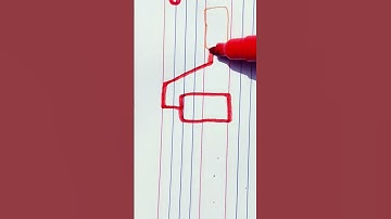 one line draw the entire shape // Is there any answer to this question ⁉️