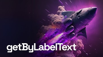 #14 - Queries - getByLabelText - Modern Frontend Testing