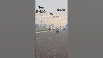 2025  Apache rr310 vs gt650 deag race #dragrace #gt650 #rr310
