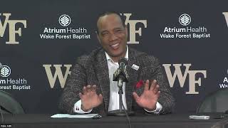 Wake Forest Basketball post-NC State press conference