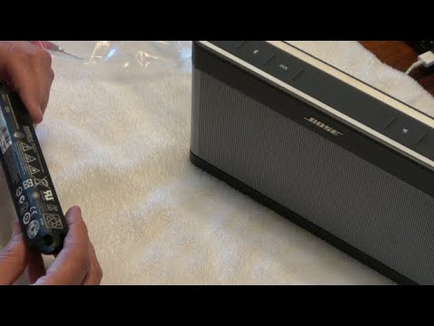 Bose SoundLink Bluetooth speaker III Battery change
