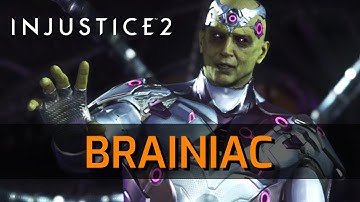 Injustice 2 - Brainiac Moveset w. Inputs [Basic]