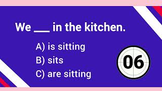 Present Continuous Tense Challenge | 25+ Fresh MCQs for US English Learners