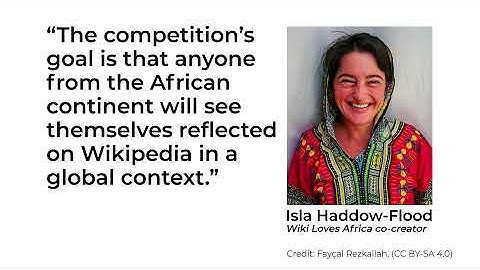#OpenTheKnowledge: Wiki Loves Africa