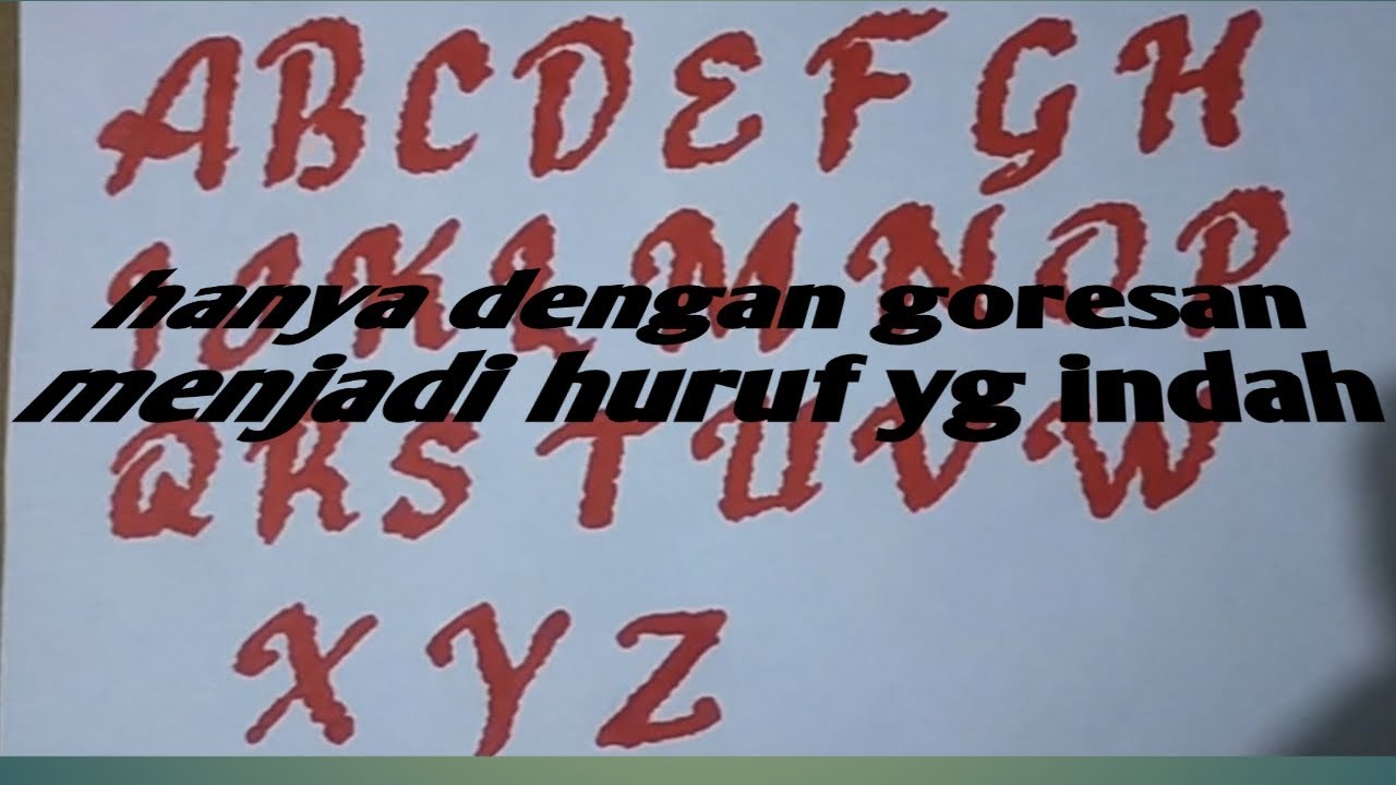 Cara membuat tulisan unik model font lobster