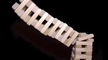 Jenga Falling Slow Mo - Awesome Motion7