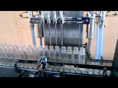 GMP Semi Automatic Four Head Volumetric Liquid Filling