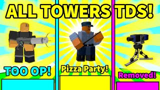 Towers - Roblox Tower Defense Simulator Png,Roblox How To Make A