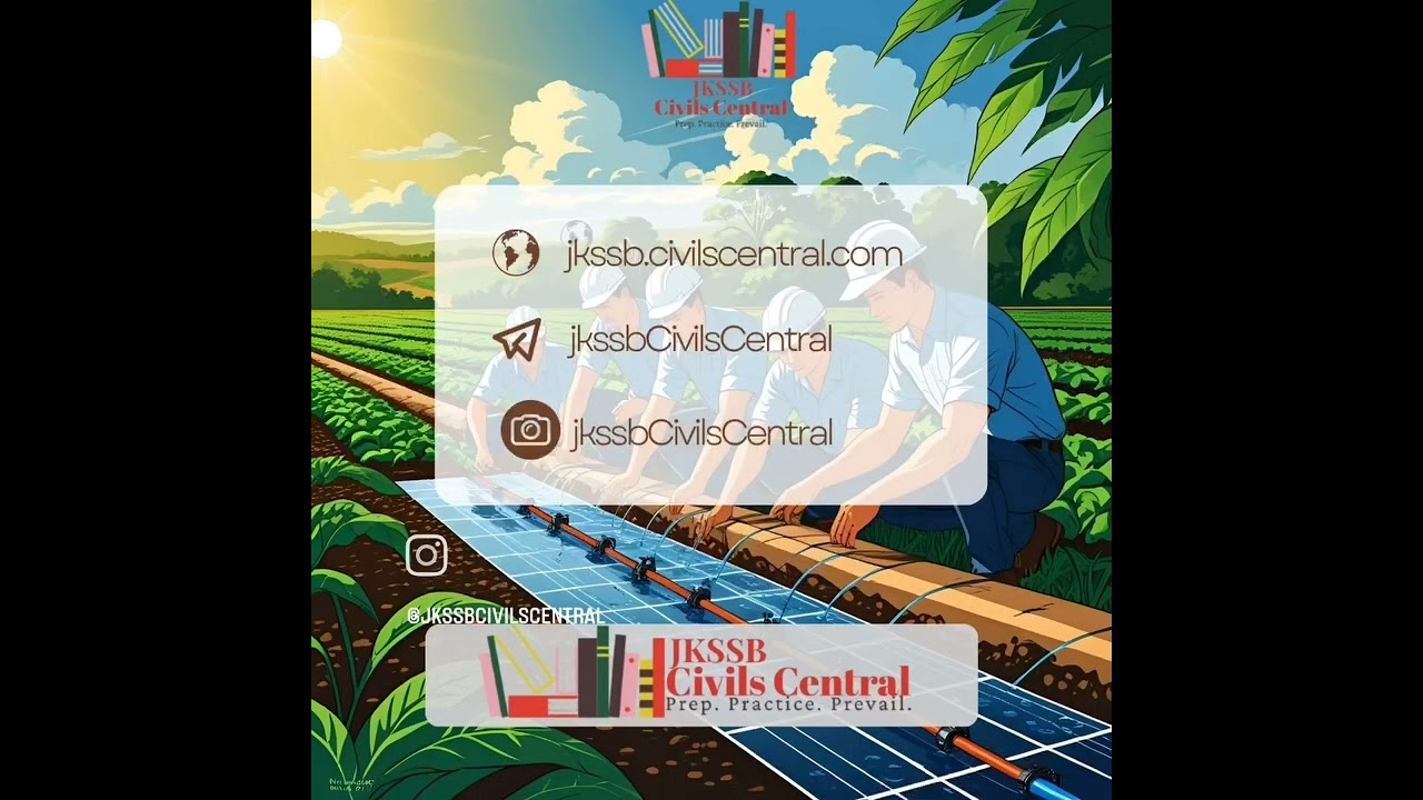 💧 Crack Irrigation MCQs in Seconds! | Civil Engineering Made Easy 💡