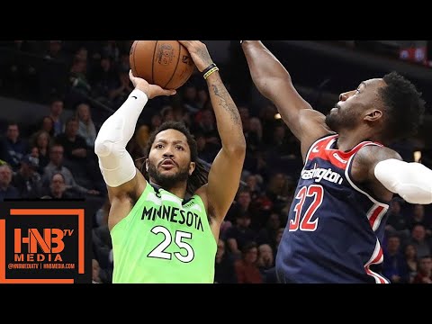 Minnesota Timberwolves vs Washington Wizards Full Game Highlights | March 9, 2018-19 NBA Season