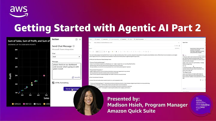 Getting Started with Agentic AI Part 2: Amazon Quick Suite Learning Series