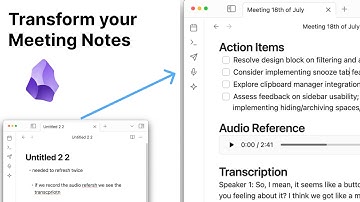 Obsidian + AI for Perfect Meeting Notes