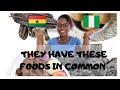 Some Foods That Nigeria And Ghana Have In Common|| A Nigerian Eating Ghana Food|| Nigeria And Ghana.