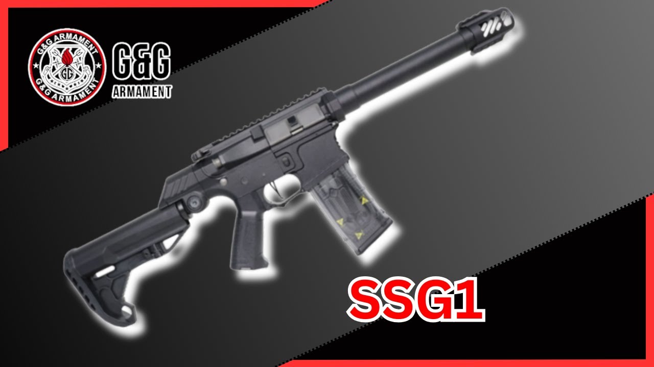 G&G SSG-1 USR Speedsoft Airsoft Gun, Fox Airsoft