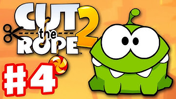 Cut the Rope 2 - Gameplay Walkthrough Part 4 - Junkyard! 3 Stars! (iOS, Android)