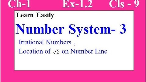 Number System /Chapter 1/Exercise -1.2/cbse math class 9/ NCERT/ EXEMPLAR/maths class 9 by expert
