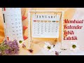 Tutorial Membuat Kalender Lebih Estetik