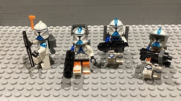 A new beginning.  Bravo squad “clone commandos” Lego “STOP MOTION” Part 1.