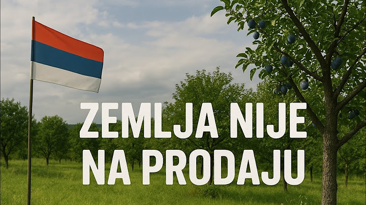 Zemlja nije na prodaju! Ovako je govorio OTAC sinu svome...