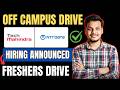 Bulk Hiring | NTT Data , Tech Mahindra , HclTech | Off Campus Drive | 2026, 2025 Batch Hiring