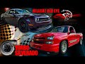 HELLCAT REDEYE VS MY SINGLE TURBO SILVERADO!