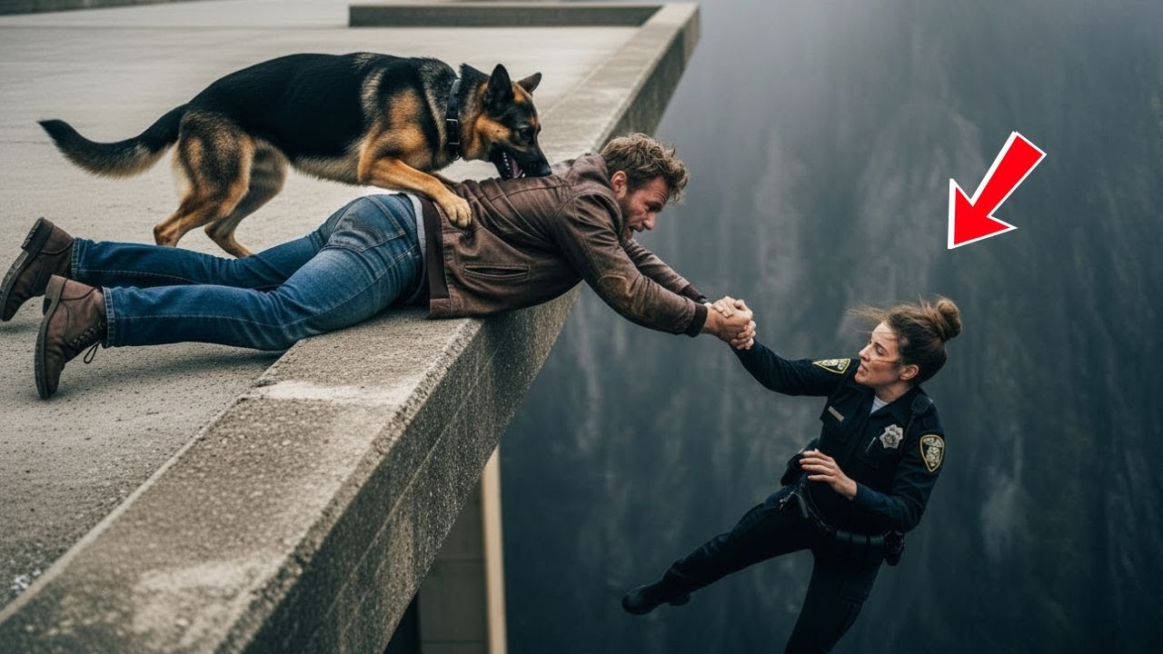U.S. Veteran Saves Police Officer on Unfinished Bridge — Dog’s Next Move Shocks All
