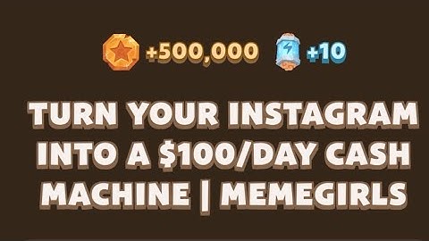 TURN YOUR INSTAGRAM INTO A $100/DAY CASH MACHINE | MEMEGIRLS | Memefi video code today | #memefi