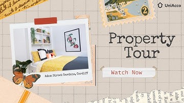 Adam Street Gardens Cardiff Tour 🎓 | Modern Student Accommodation Near Cardiff University!