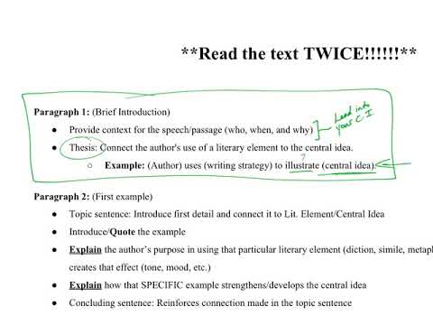 textual analysis example