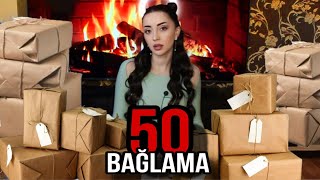 50 BAĞLAMA  AÇDIM 📦 BÖYÜK UNPACKING 🧡Ayka 14