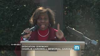 11/05/21 Charlie Cardwell Dedication Ceremony