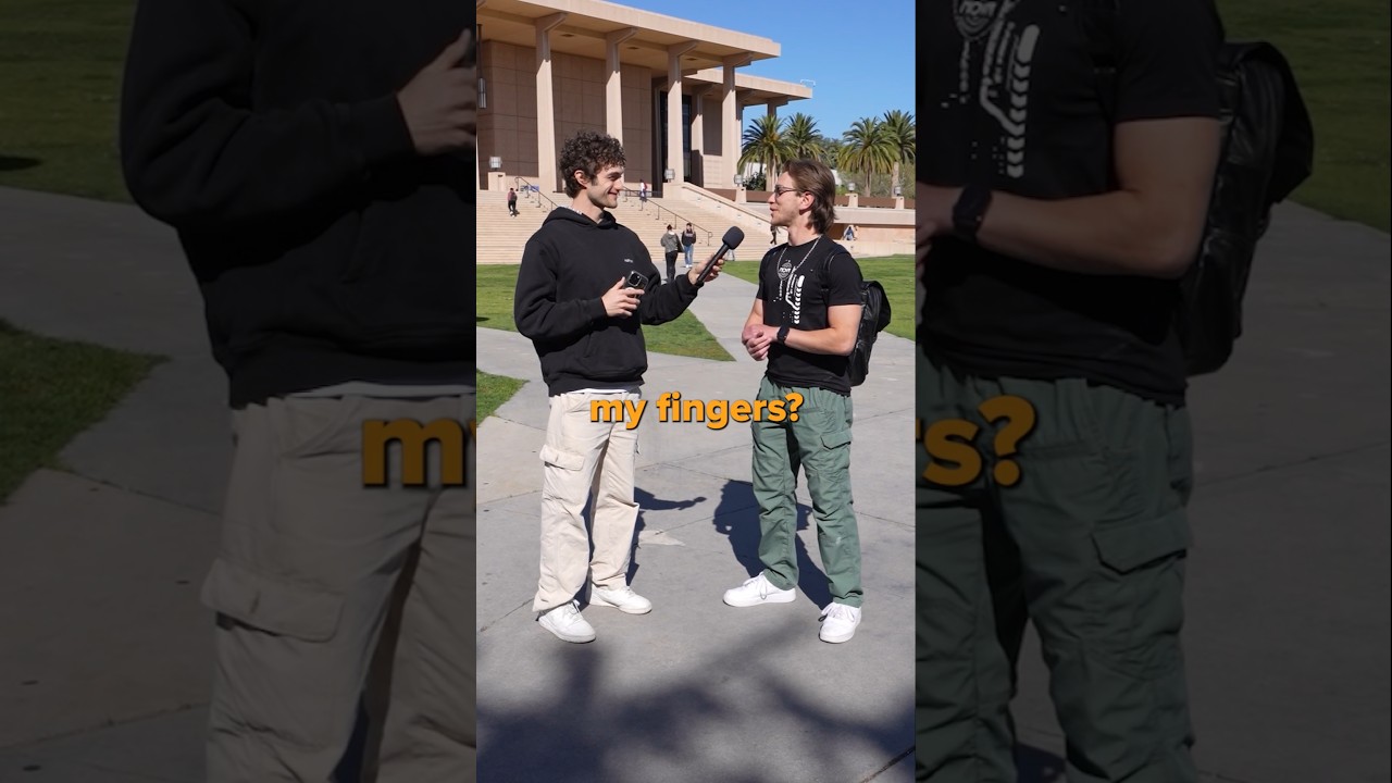 Asking college students trick questions 🤔 #shorts #college #school