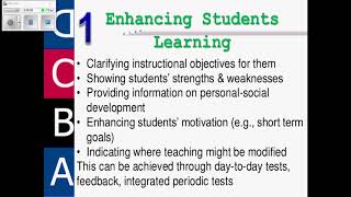 B EdHons IV EDUC2114 32 IMPORTANCE OF GRADING AND REPORTING