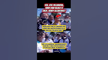 Joel Villanueva kasama si henry alcantara😱 #dpwh #floodcontrol #dpwhproject #floodcontrolprojects