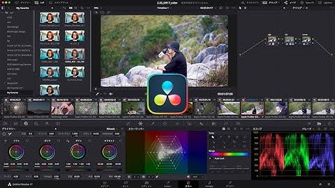 DaVinci Resolve17 カラーページ 基本的な使い方
