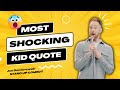The most shocking thing a kid has EVER said to me! | Joe Dombrowski | Stand Up Comedy