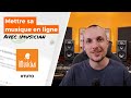 Mettre sa musique en ligne avec imusician