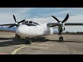 Antonov An-24 start-up/An24/Запуск Ан-24.